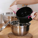 18cm Steel Japanese Style Tempura Frying Pot Portable Outdoor Pan Egg Panca