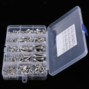 440pcs M3 M4 M5 Stainless Steel Hex Socket Head Cap Screws Nut Kit+Box