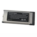 2 Port USB 3.0 34mm/54mm Express Card Adapter Converter Card Super Speed Data