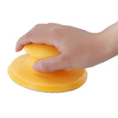 5 Inch Sanding Block Rubber Hook Loop Backing Pad Sandpaper Holder Hand Gri
