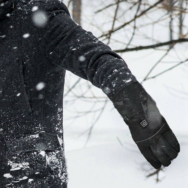 Winter Outdoor Sports Rechargeable Battery Heating Gloves Three-Speed ThermoK3N5