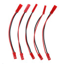 5 Pieces JST 2-Pin Male to Female Connector Plug Wire Cable Adapter Harness
