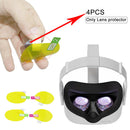 4pcs Accessories HD Lens Protector Full Coverage VR Glasses for Oculus Quest 2
