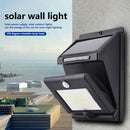 40 LED Solar Motion Sensor Wall Light Waterproof 150 Rotate Garden Street Lamp