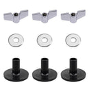 18Pcs Drum Set Cymbal Replacement Parts Accessories(3Pcs Cymbal Sleeves +3P
