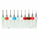 10 Pcs 0.3mm-1.2mm PCB Print Circuit Board Tip Spiral Flute Carbide Micro-D D6L2