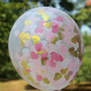 1400pcs Heart Shape Table Scatter Confetti Balloon Wedding Party Decorations