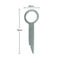 2X Car Radio Release ironing Key For Skoda Audio Disassembly Tool X9F0 C1H9