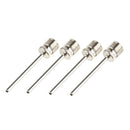 5pack Sports Ball Inflating Air Pump Needle Valve Adapter Soccer Football