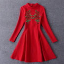 Embroidery Rose Flower Sew On Patch Badge Bag Jeans Dress Applique Craft TO