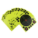 25 Sheet Shooting Paper Target 20x20cm Splatter Self-Adhesive Stickers with