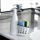 Two-In-One Dispenser and Storage Box Multi-Function Liquid Detergent Contai K6S7