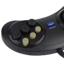 Classic Retro 6 Buttons Wired Handle Game Controller Gamepad Joystick Joypa I7G3