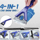 4in1 Car Vehicle Winter Shovel Ice Scraper Broom Removal Tool Shovel B8B4