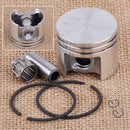 38mm Piston Kit Rings Pin Bearing Circlips Set fit for Stihl 018 MS180 Chainsaw