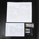 Landscape Frameless Picture Painting By Numbers DIY Oil Painting On Canvas