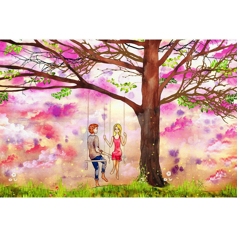 Swing Lovers Paper Puzzles 1000pcs Adults Kids Jigsaw Picture Assemble Toys