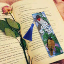 5D DIY Special Shaped Diamond Painting Bookmark Leather Tassel Bookmark Dia