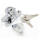 Secure Turn Handle Latch/Catch Lock For Sliding Door and Window With Key Right