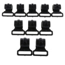 10pcs Camping Tent Tent Tarpaulin Clamp Tarpaulin Bracket Tent Pole Holder Clip