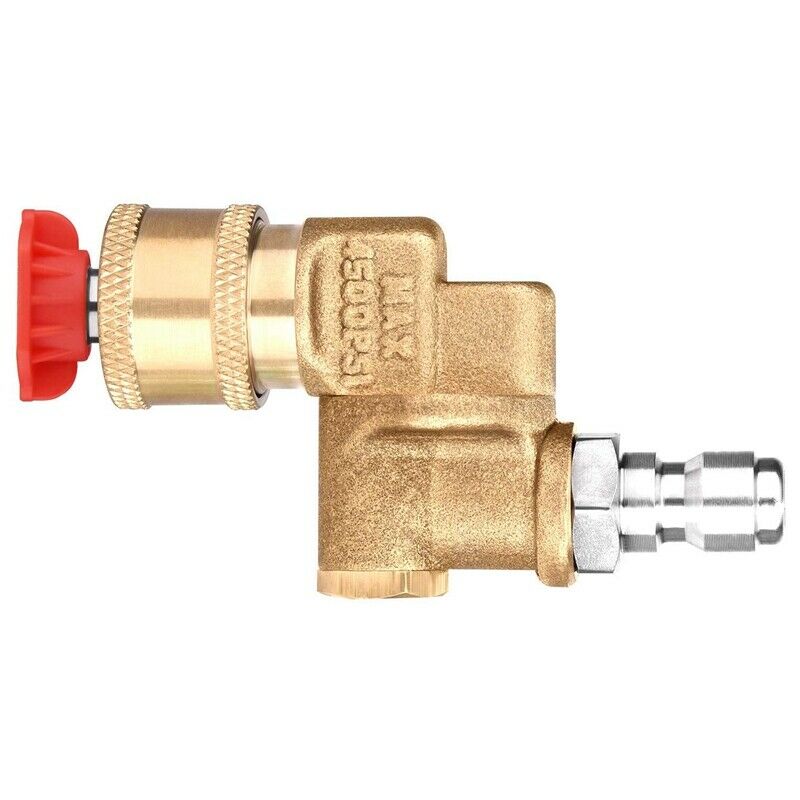 Quick Connecting Pivoting Coupler 180 Degree with 5 Angles and Safety Lock
