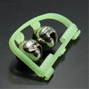 5Pcs Night Fishing Accessory Rod Tip fish Bite  Alarm Alert Clip Bells Ring Glow