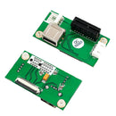M.2 NGFF Key A/E to PCI-E X1 Adapter Card Expansion Board w/ USB 2.0 Port