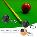 Portable Billiard Supply Rod Tips Ball Shaper Pool Keychain Ball Cue Tips S