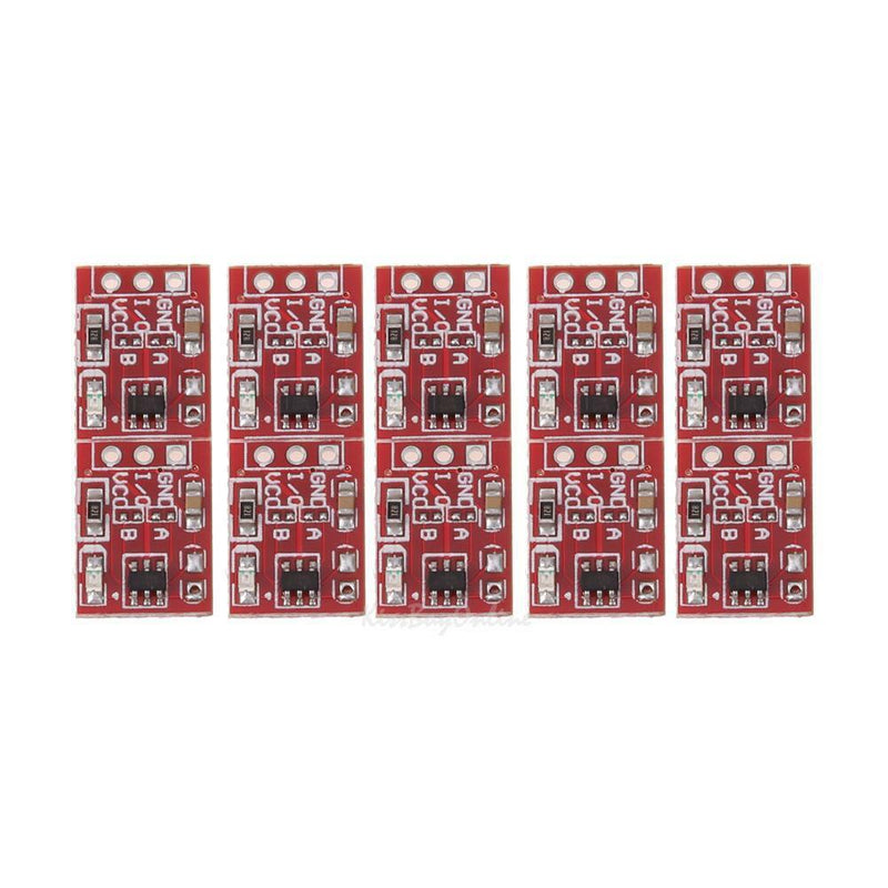 10pc TTP223 Capacitive Touch Switch Button Self-Lock Module 2.5-5.5V For Arduino