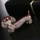1 Pcs Cute Shiny Rhinestone Dachshund Dog Romantic Brooch Pin Fashion Jewel J2P4