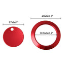 Aluminum Alloy Engine Start Stop Ring Covers fit for Ford Car Auto Accs