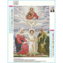 5D DIY Full Drill Diamond Painting Holy Angels Cross Stitch Embroidery Kit