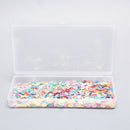 Mini Transparent Jewelry Box Necklace Display Storage Case Jewelry Organizer Bj