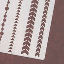 Reusable arrow Stencil Airbrush Art DIY Home Decor Scrapbooking Album Craft LJ,a
