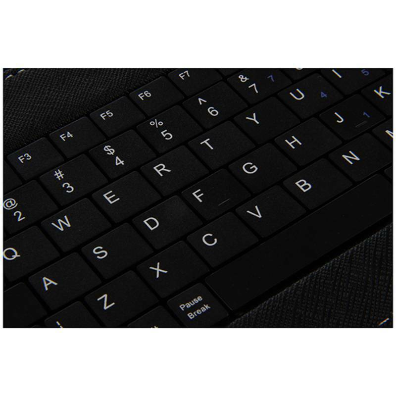 Universal Wired Keyboard Flip Holster For Android Phone 4.2''-6.8''black U5W5