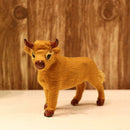 Christmas Simulation Calf Home Xmas Tree Hotel Desktop Ornament Decoration