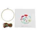 Cross Stitch Stamped Embroidery Kit-DIY Beginner Counted Starter Cross Stit
