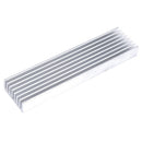100*25*10mm Aluminum High Power Heatsink Electronics Radiator  BX