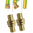 2 Pieces Metal Hose Repair Set Fits 3/4 Inch Hose Garden Hose Clamp Supplies