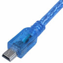 New USB 2.0 A Male to Mini USB B 5pin Male Data Cable Cord Adapter Converte