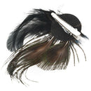 5X(Cute Peacock Feather Hair Clip C9D5)