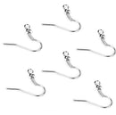 100 SIER EARWIRES FISH HOOKS EARRING FINDINGS