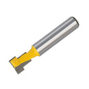 8mm Shank Keyhole T-Slot Woodworking Cutter Router Bit 3/8" for Woodworking