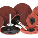100Pcs Sanding Disc for Roloc 50Mm 40 60 80 120 Grit Sander Paper Disk Grin