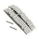 100 Pcs Stainless Steel 2.5mm x 16mm Dowel Pins Fasten Elements Y5M2