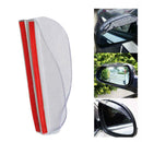 Car Accessories Rear View Side Mirror Visor Sun Rain Guard Protector Black/ K1U9