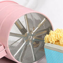 Stainless Steel Flour Sifter Handheld Powder Flour Sieve Icing Sugar Manual X5V4