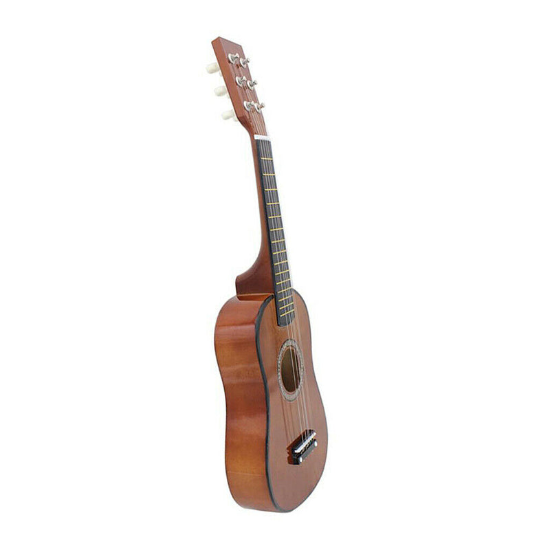 23inch 6 String Acoustic Guitar for Children Kids Educational Toys Coffee