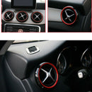 Dashboard Air Vent Decoration Trim Cover Stickers Car Styling For Mercedes  F1Y9