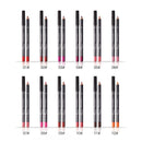 pudaier 12pcs Makeup Matte Lip Pencil Cosmetic Kit Waterproof Long Lasting  O2E6
